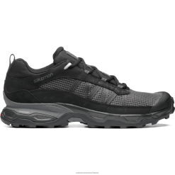 Salomon Schuhe | Salomon Sportschuhe für Herren – Shelter Low aus Leder LF482171 schwarz/magnet