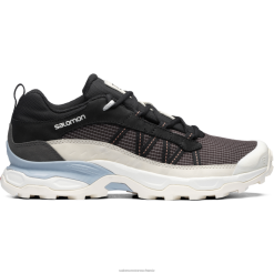 Salomon Schuhe | Salomon Sportschuhe für Herren – Shelter Low aus Leder LF482173 Schokoladenpflaume/Vanilleeis/Zenblau