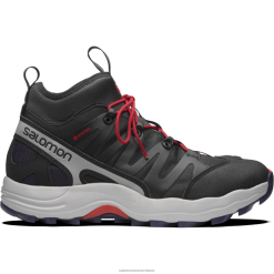 Salomon Schuhe | Salomon Sportstyle-Schuhe für Herren – XA Pro 1 Mid Gore-Tex LF482199 Schwarz/Legierung/Goji-Beere