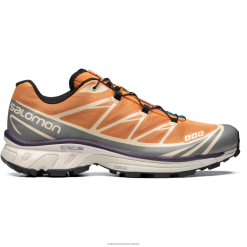 Salomon Schuhe | Salomon Sportstyle-Schuhe für Herren – xt-6 LF48273 Aprikosenbraun/Frostgrau/Samtmorgen