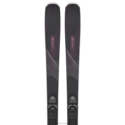 Salomon Switzerland | Salomon All-Mountain-Skipaket für Damen – Stance 84 (und M11) LF4821285 schwarz/bordeau