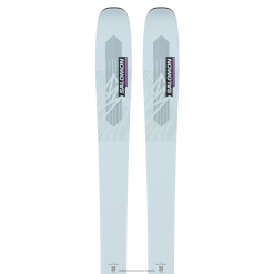 Salomon Switzerland | Salomon Damen-All-Mountain-Ski – QST Lux 92 LF4821016 grauer Morgengrauen/neonrosa/schwarz