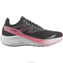 Salomon Switzerland | Salomon Damen-Laufschuhe – Aero Blaze LF482741 Schwarz/Weiß/Teerose