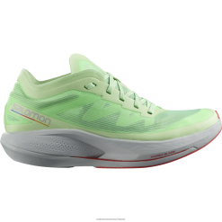 Salomon Switzerland | Salomon Damen-Laufschuhe – Phantasma LF482744 Patinagrün/Perlblau/Mohnrot