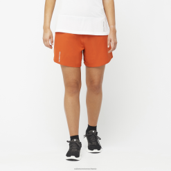 Salomon Switzerland | Salomon Damen-Shorts – Cross 5 LF4821178 gebrannter Ocker