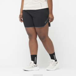 Salomon Switzerland | Salomon Damen-Shorts – Sense Aero 5 LF482962 tiefschwarz
