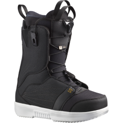 Salomon Switzerland | Salomon Damen-Snowboardstiefel – Perle LF4821324 schwarz/weiß/gold