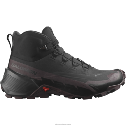 Salomon Switzerland | Salomon Damen-Wanderstiefel – Cross Hike 2 Mid Gore-Tex LF482735 Schwarz/Schokoladenpflaume