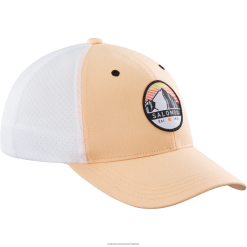 Salomon Switzerland | Salomon Geschwungene Herrenmütze – Trucker LF482439 Aprikoseneis/Weiß