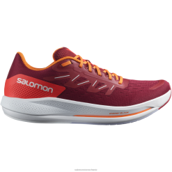 Salomon Switzerland | Salomon Herren-Laufschuhe - spectur LF4821077 Fahrradrot/leuchtendes Orange/Lila meliert