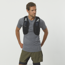 Salomon Switzerland | Salomon Herren-Laufweste mit Trinkflaschen inklusive – Active Skin 4 LF482330 Schwarz