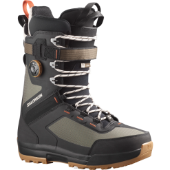 Salomon Switzerland | Salomon Herren-Snowboardstiefel – Echo Lace SJ Boa LF482593 Armeegrün-x/Schwarz/gebrannter Ocker