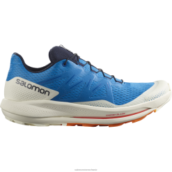 Salomon Switzerland | Salomon Herren-Trailrunning-Schuhe – Pulsar Trail LF4821458 Indigo-Wimpelkette/Vanilleeis/leuchtendes Orange