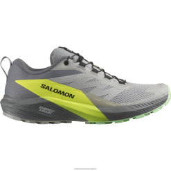 Salomon Switzerland | Salomon Herren-Trailrunning-Schuhe – Sense Ride 5 LF4821431 Legierung/ruhiger Farbton/Sicherheitsgelb