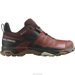 Salomon Switzerland | Salomon Herren-Wanderschuhe – X Ultra 4 Gore-Tex LF48215 gebranntes Henna/Schwarz/Mattgold