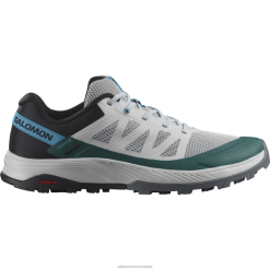 Salomon Switzerland | Salomon Herren-Wanderschuhe - outrise LF48223 Mondgestein/Schwarz/Algierblau