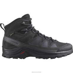 Salomon Switzerland | Salomon Herren-Wanderstiefel aus Leder – Quest Rove Gore-Tex LF48253 Schwarz/Phantom/Magnet