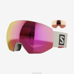 Salomon Switzerland | Salomon Herrenbrille – Radium Prime Sigma (und zusätzliche Linse) LF482667 geröstete Cashewnüsse