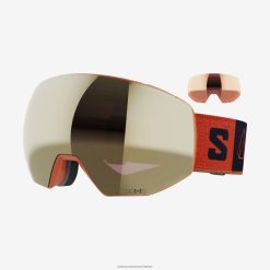 Salomon Switzerland | Salomon Herrenbrille – Radium Prime Sigma (und zusätzliche Linse) LF482669 gebrannter Ocker