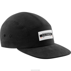 Salomon Switzerland | Salomon Herrenkappe – fünf Panel LF482450 Schwarz