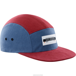 Salomon Switzerland | Salomon Herrenkappe – fünf Panel LF482453 Cabernet/dunkler Denim