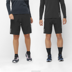 Salomon Switzerland | Salomon Herrenshorts - Bonatti Trail LF482259 tiefschwarz