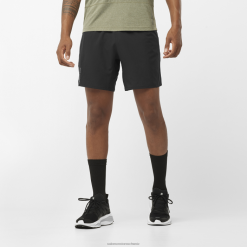 Salomon Switzerland | Salomon Herrenshorts - Cross 7 LF482295 tiefschwarz