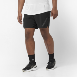 Salomon Switzerland | Salomon Herrenshorts - Sense Aero 5 LF482289 tiefschwarz