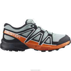 Salomon Switzerland | Salomon Junior – Kinderschuhe – Speedcross LF4821352 Schmiedeeisen/Schwarz/Leuchtendes Orange