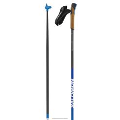 Salomon Switzerland | Salomon Klassische Nordic-Skating-Stöcke für Herren – S/Lab Carbon Click Kit LF482728 Rennblau