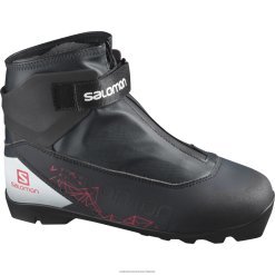 Salomon Switzerland | Salomon Klassische Nordic-Stiefel für Damen – Vitane Plus Prolink LF4821339 Ebenholz/Rot/Weiß