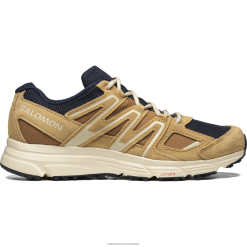 Salomon Switzerland | Salomon Sportstyle-Schuhe für Herren – X-Mission 4 Wildleder LF482164 Dunkler Saphir/Toffee/Gummi