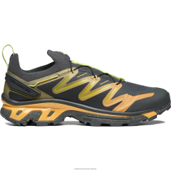 Salomon Switzerland | Salomon Sportstyle-Schuhe für Herren – xt-rush 2 LF482107 Ebenholz/flammendes Orange/leuchtendes Limettengrün