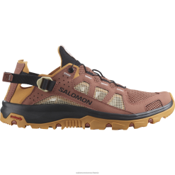 Salomon Switzerland | Salomon Wasserschuhe für Damen – Techamphibian 5 LF482789 Zedernholz/Wildleder/Rosenwolke