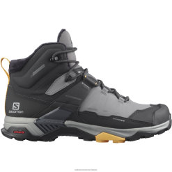 Salomon Switzerland | Salomon Winterstiefel für Herren – X Ultra 4 Mid Winter Thinsulate Clima Waterproof LF4821080 ruhiger Farbton/Schwarz/warmes Apricot